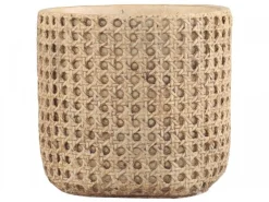 Online Chic Antique Blumentopf Corte mit französischem Flechtmuster
