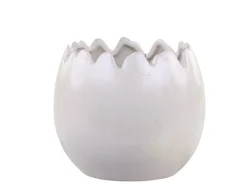 Discount Chic Antique Blumentopf Eierschale