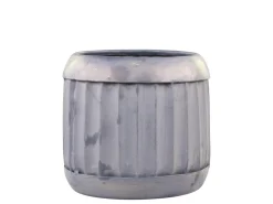 Online Chic Antique Blumentopf Pflanztopf mit Rillen