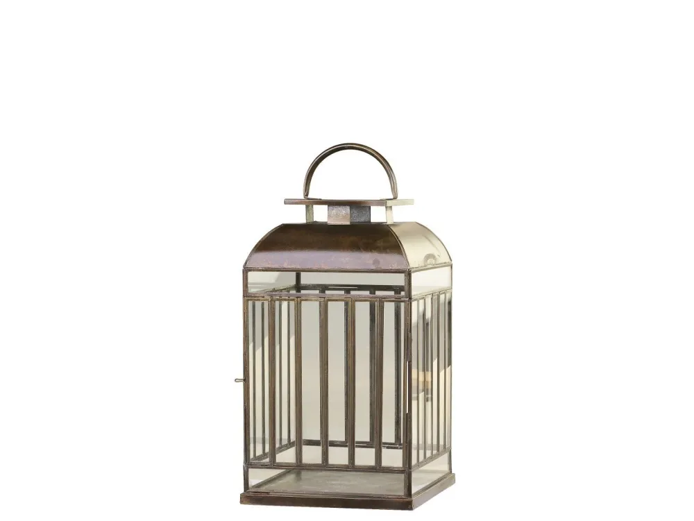 Clearance Chic Antique Boden Laterne mit Streifen
