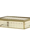 Best Chic Antique Box Milchglas mit Muster