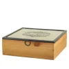 Online Chic Antique Box mit Druck und 5 Fächern
