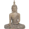 Outlet Chic Antique Buddha Figur aus Polyresin
