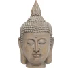 Online Chic Antique Buddha Kopf aus Polyresin