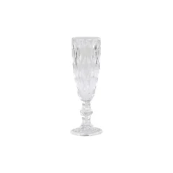 Online Chic Antique Champagnerglas mit Diamantenmuster