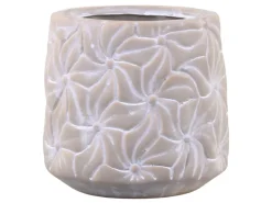 Clearance Chic Antique Colmar Blumentopf mit Blumenmuster