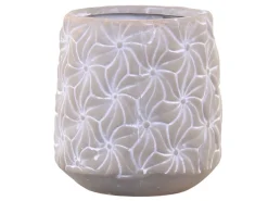 Clearance Chic Antique Colmar Blumentopf mit Blumenmuster