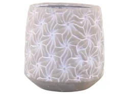 Clearance Chic Antique Colmar Blumentopf mit Blumenmuster