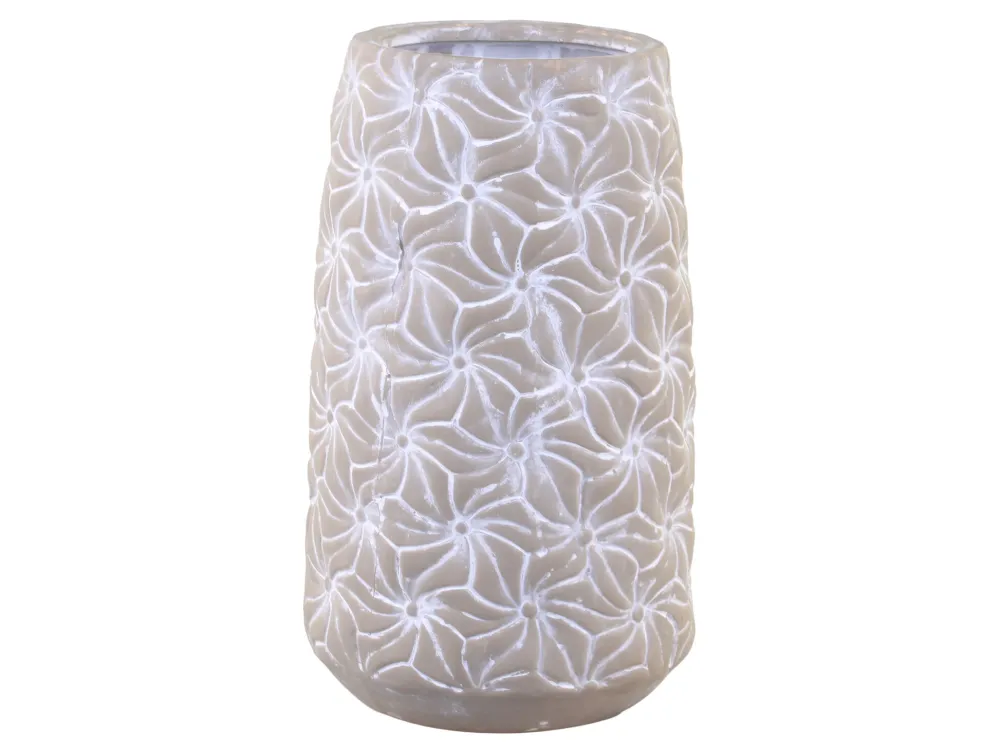 Outlet Chic Antique Colmar Vase mit Blumenmuster