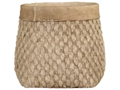 Discount Chic Antique Corte Übertopf mit Flechtoptik