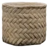 Sale Chic Antique Corte Übertopf mit großem Flechtmuster