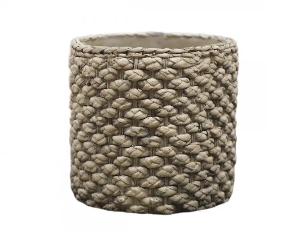 Sale Chic Antique Corte Übertopf mit Zopfmuster
