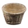 Best Chic Antique Corte Übertopf mit Flechtmuster