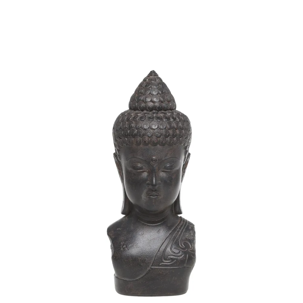 Best Chic Antique Deko Buddha aus Polyresin