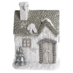 Discount Chic Antique Deko Haus mit LED Stern