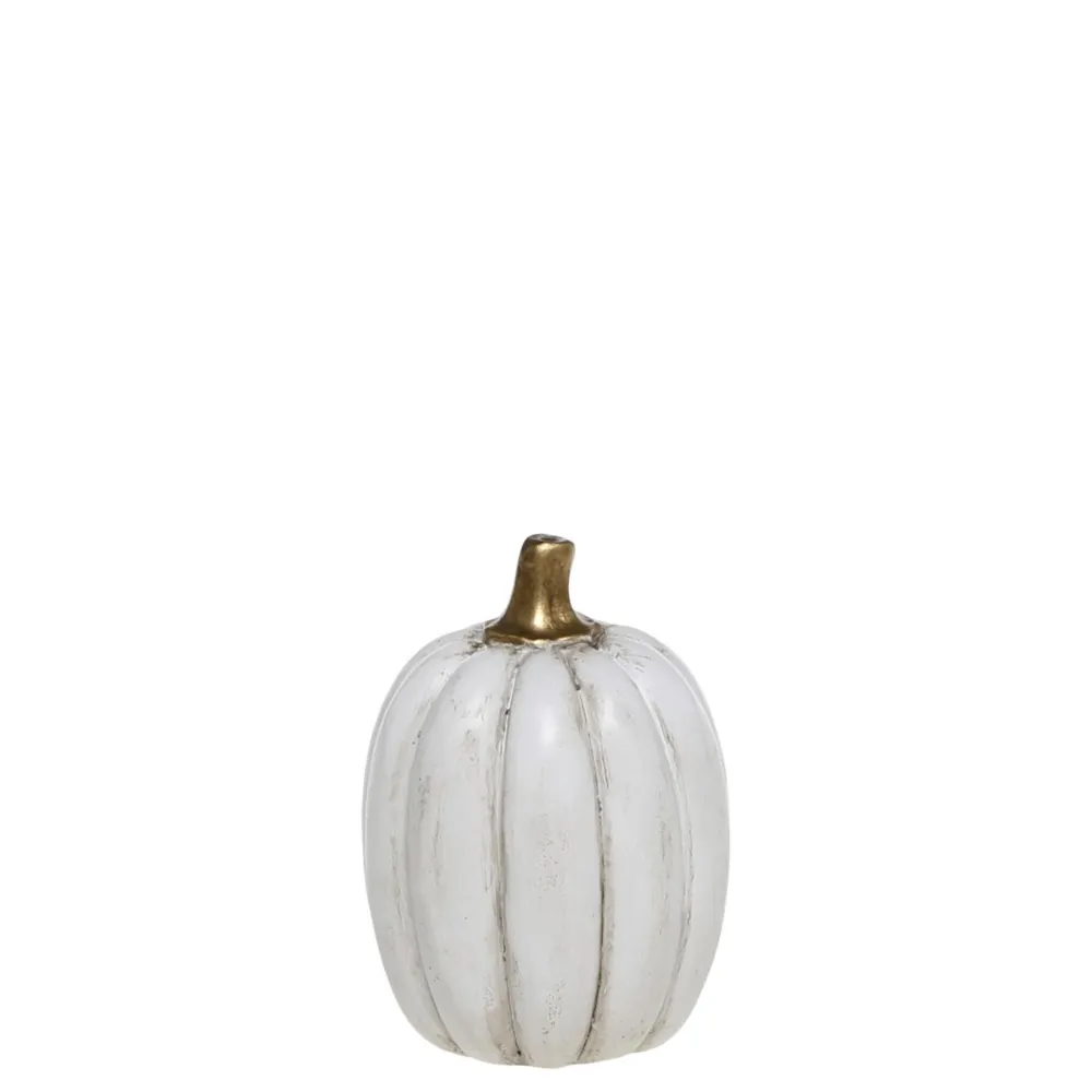 Sale Chic Antique Deko Kürbis mit Gold