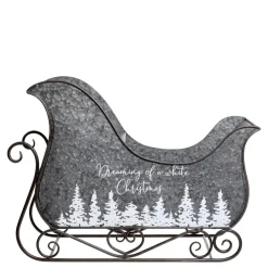 Online Chic Antique Deko Schlitten mit Motiv
