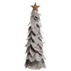 Outlet Chic Antique Deko Weihnachtsbaum aus Birkenrinde mit Stern