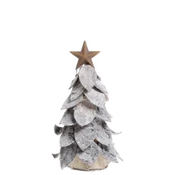 Outlet Chic Antique Deko Weihnachtsbaum aus Birkenrinde mit Stern