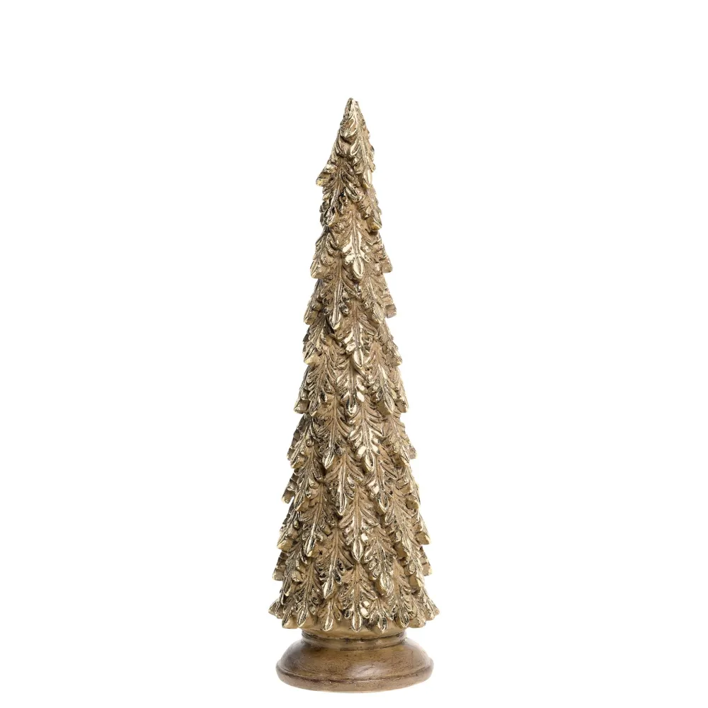 Outlet Chic Antique Deko Weihnachtsbaum messingfarbig