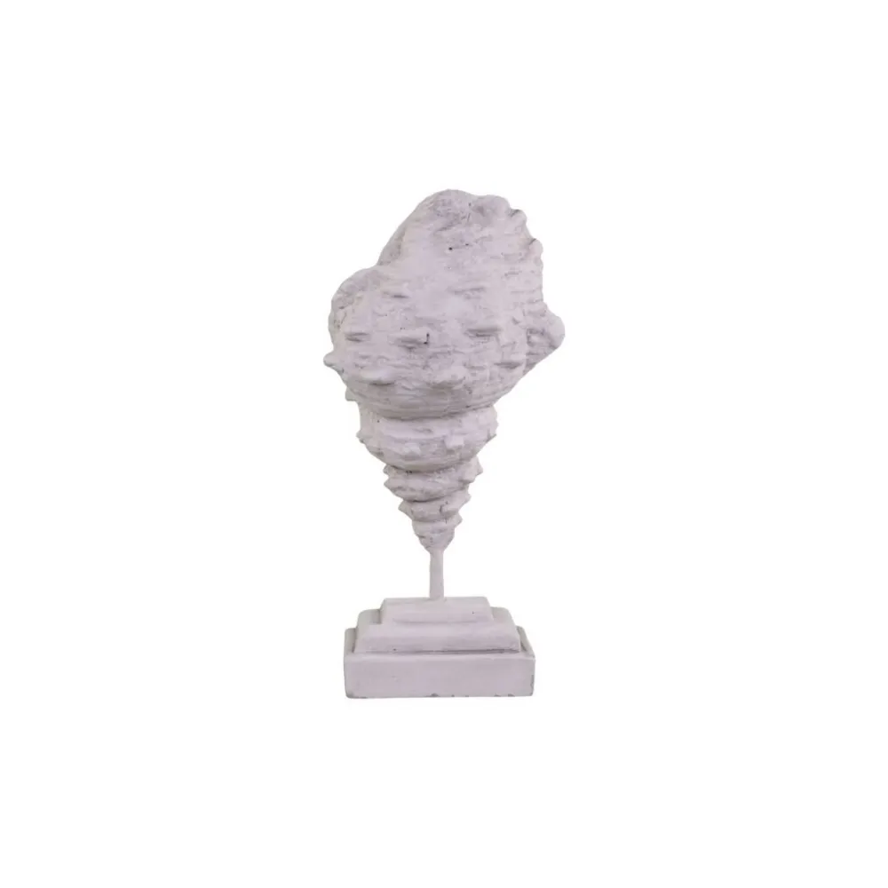 Clearance Chic Antique Dekofigur Muschel auf Fuss
