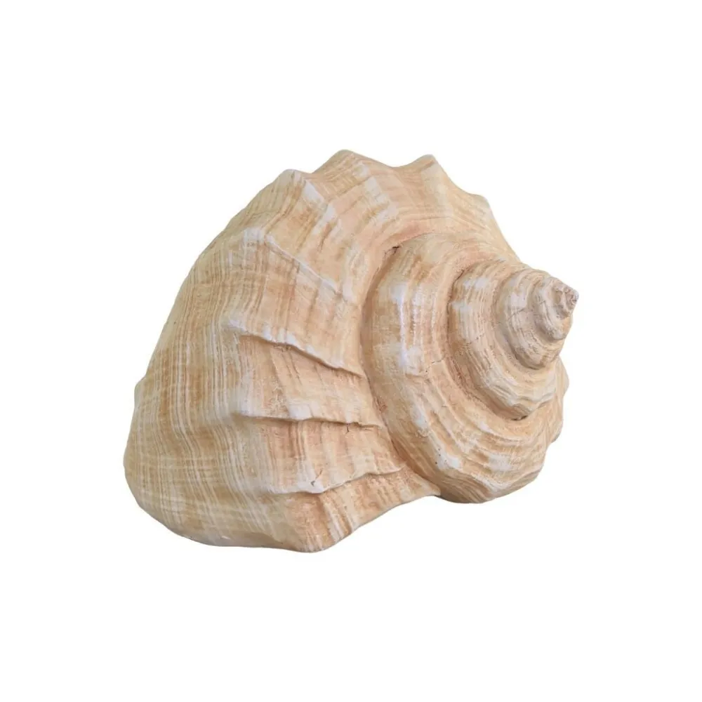 New Chic Antique Dekofigur Muschel aus Kunstharz