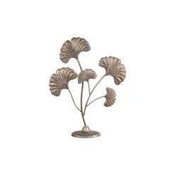 New Chic Antique Dekor mit 5 Blättern aus Metall