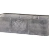 Outlet Chic Antique Dekotablett mit Verzierungen und Henkel