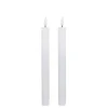 Outlet Chic Antique Dinnerkerze Stabkerze LED 2er