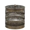 Outlet Chic Antique Dose mit Deckel und Muster