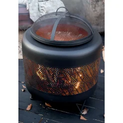 Hot Chic Antique Eisen Feuerstelle