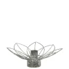 Online Chic Antique Eisen Kerzenständer in Blumenform