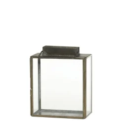 Outlet Chic Antique Eisen Laterne für Kerzen