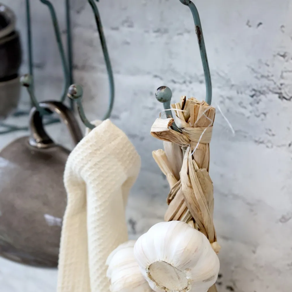 Outlet Chic Antique Eisen Regalbrett mit Haken