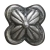 Sale Chic Antique Eisengriff in Blumenform