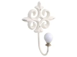 Outlet Chic Antique Eisenhaken mit Dekor und Griff