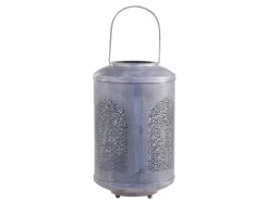 Clearance Chic Antique Eisenlaterne mit Muster