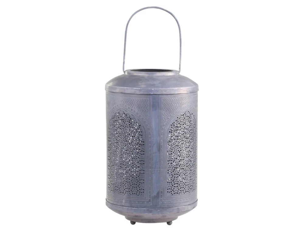 Clearance Chic Antique Eisenlaterne mit Muster