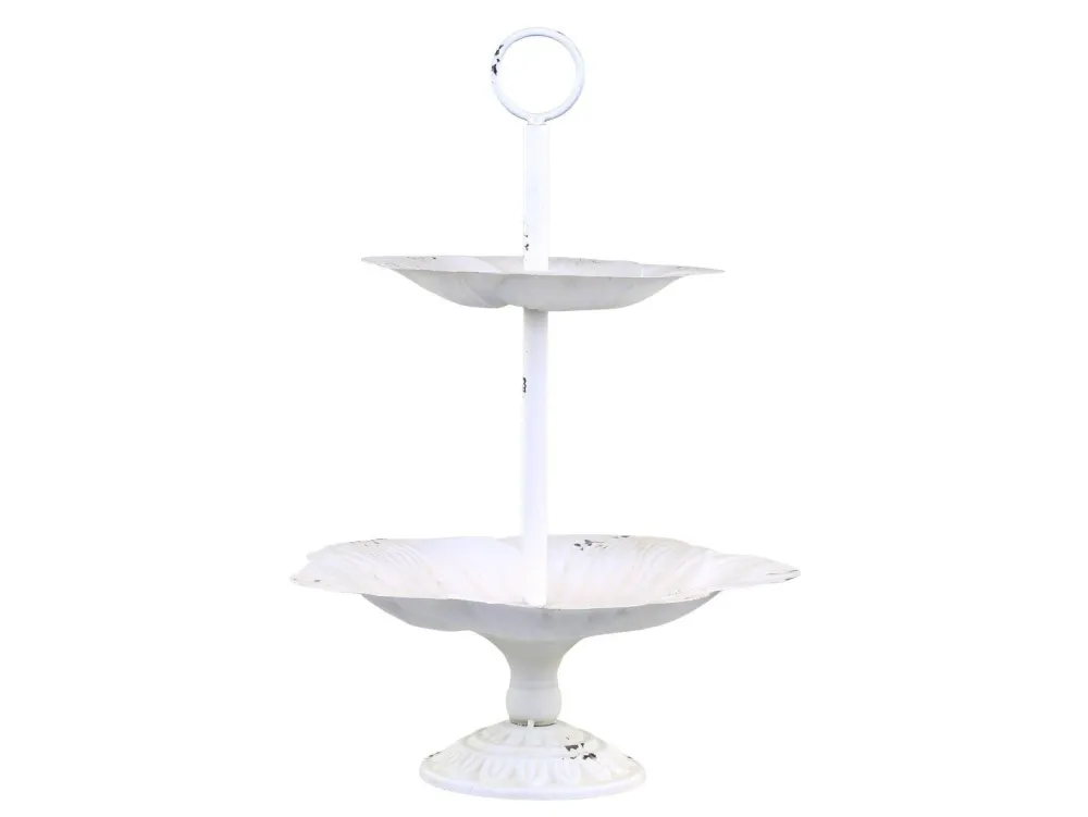 Online Chic Antique Etagere mit Blumen