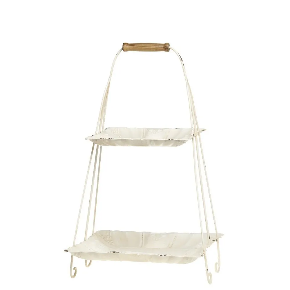 Discount Chic Antique Etagere mit Henkel