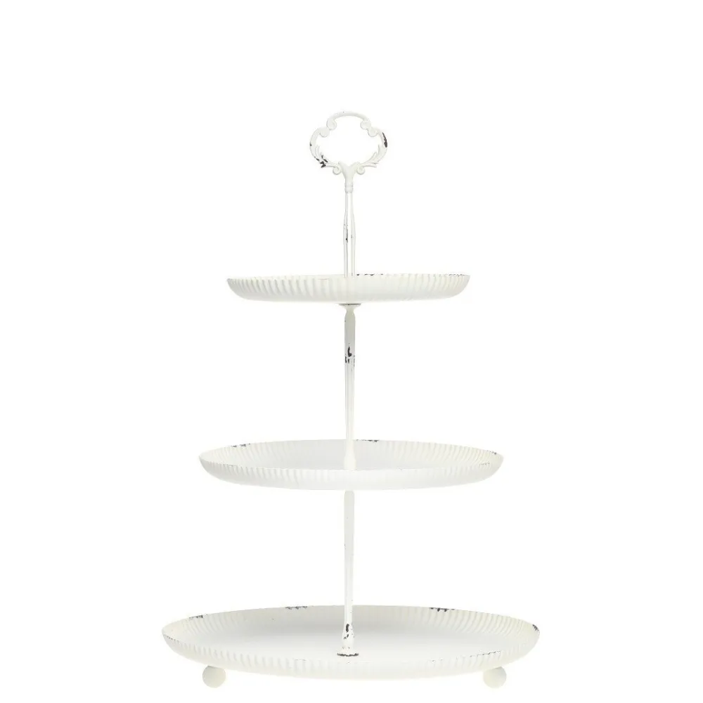 Outlet Chic Antique Etagere mit drei Ebenen