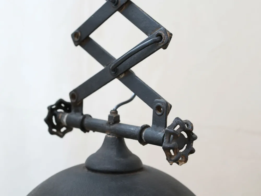 Outlet Chic Antique Factory Deckenlampe Industrial ausziehbar