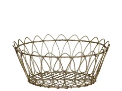 Outlet Chic Antique Fil de fer Draht Korb