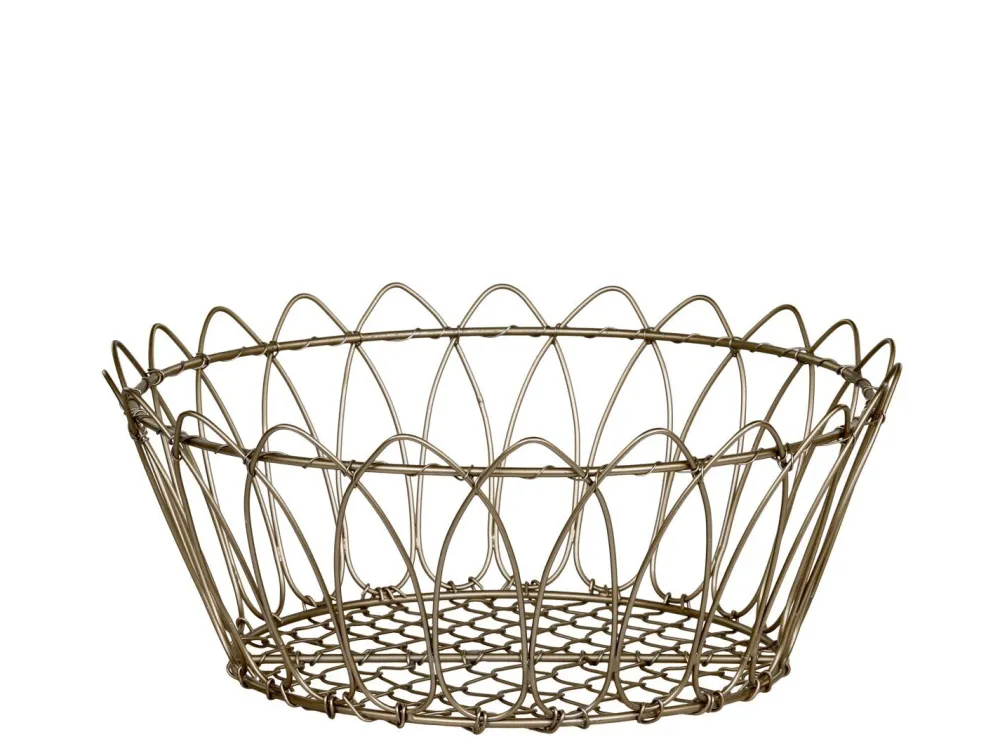 Outlet Chic Antique Fil de fer Draht Korb