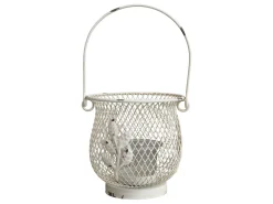 Sale Chic Antique Fil De Fer Hurricane Windlicht mit Henkel
