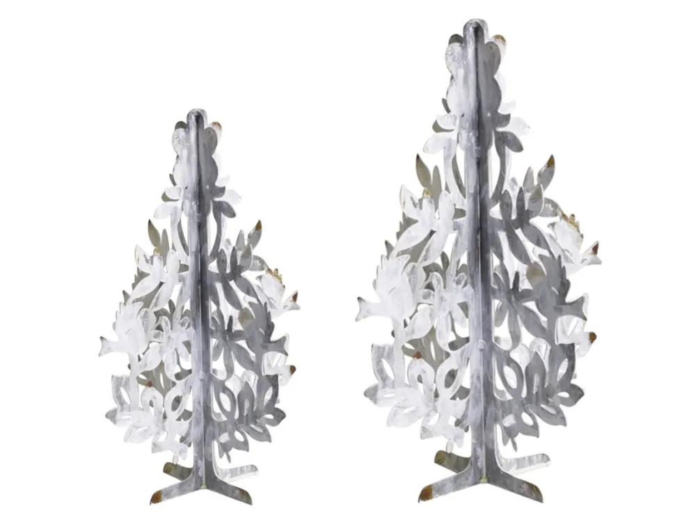 Best Chic Antique Fil de fer Weihnachstbaum