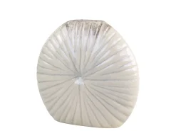 Discount Chic Antique Flache Niort Vase mit Rillen