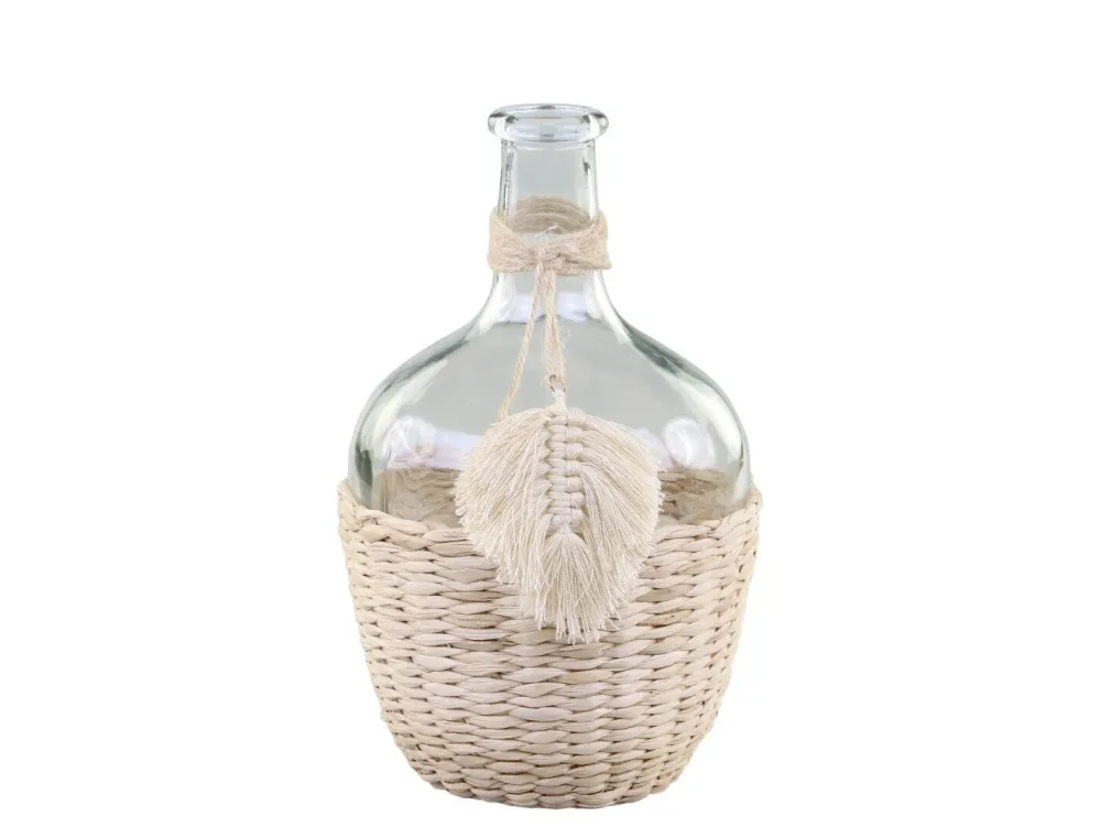 New Chic Antique Flasche mit Schilf