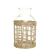 Chic Antique Flasche mit geflochtenem Muster