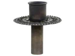 Online Chic Antique Flaschenaufsatz Kerzenhalter mit dekorativem Rand